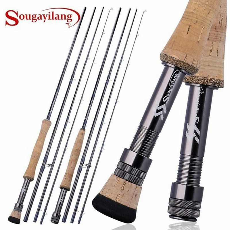クリスマス特集22 フィッシングロッド カーボンファイバーフライフィッシングロッド フライロッド Materialworldblog Com