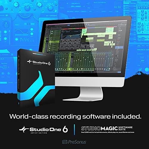 PreSonus Studio 24c オーディオ MIDIインターフェース 24Bit 192kHz 2入出力USB-C互換 Studio One