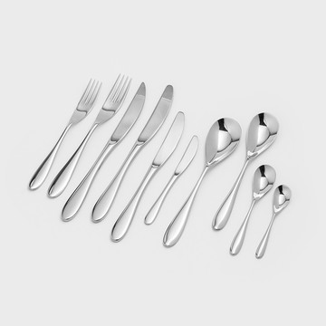 RW 伯頓 不銹鋼西式餐具禮盒組│全銀