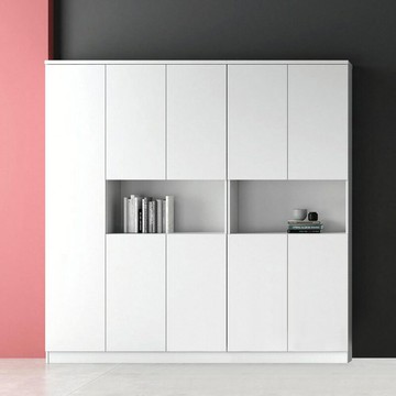 ??快速出貨 可開發票 辦公書柜玻璃文件柜 簡約檔案柜 資料柜保密柜辦公柜子老板書柜子