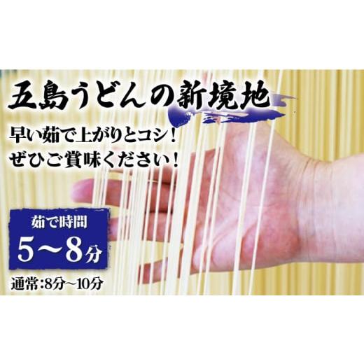 ふるさと納税 長崎県 新上五島町  早ゆで うどん 300g×20袋 五島うどん 乾麺 麺 保存食 業務用 大容量  [RAO008]