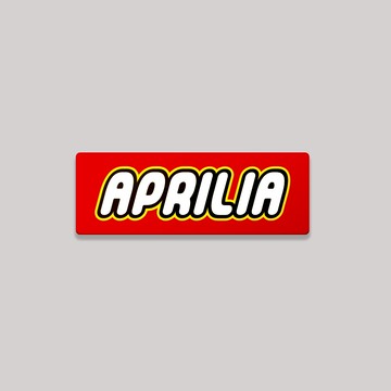 APRILIA/TOY/鋁牌飾貼 SunBrother孫氏兄弟 金屬質感 防水 鋁牌 車貼