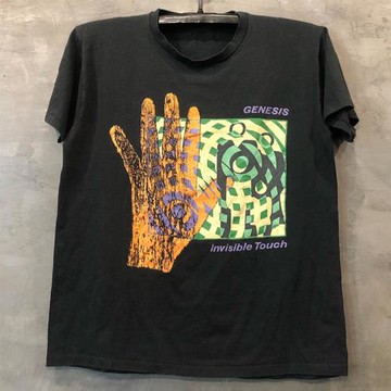 Genesis前衛藝術搖滾樂隊chic嘻哈潮流短袖男女OS風時尚質感Tee恤