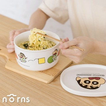 【Norns】蠟筆小新陶瓷碗盤組