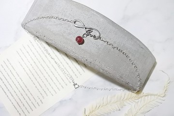 無限的愛 – 天然水晶設計項鍊