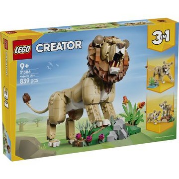 樂高LEGO 創意大師系列 - 31386 野生動物：威風獅子