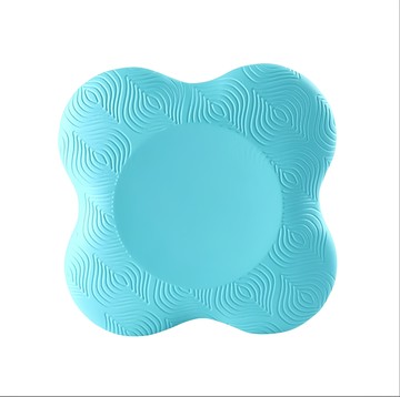 S-SportPlus+ 瑜珈平板墊 輕巧便攜 穩固防滑 環保材質  綠色  20 x 20 x 2cm  1個