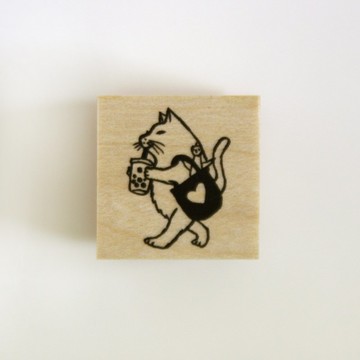 印章 貓咪在台灣散步