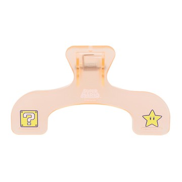 sun-star UKANMURICLIP 不遮擋書本樂譜固定夾 瑪利歐無敵星星  120 x 76 x 40mm  1個  1入