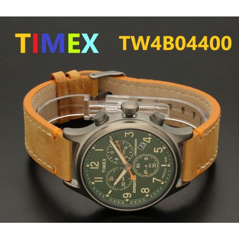 TIMEX (タイメックス) Expedition Scout クロノグラフ TW4B04400 厚手