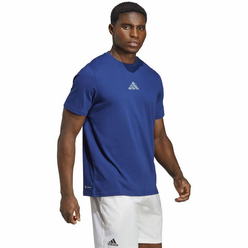 アディダス adidas テニスウェア メンズ グラフィック 半袖T