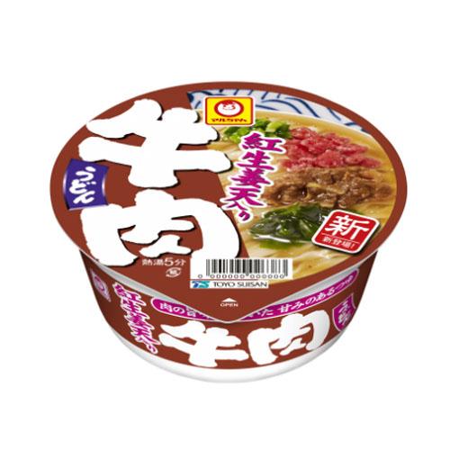 (東洋水産　紅生姜天入り牛肉うどん　87g（めん70g）×12個