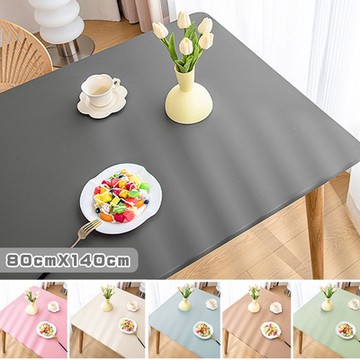 小羊皮防水耐磨全包式桌布80X140cm (防油 抗刮 桌巾 桌罩 餐桌檯布 餐桌布 茶几書桌布)