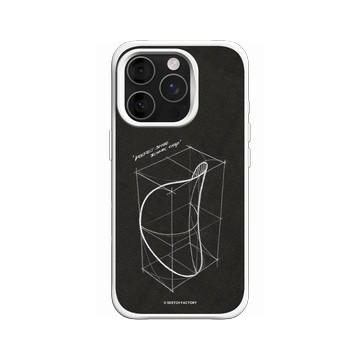 iPhone 16 Pro SolidX 白 - Sketch Factory - 經典洋芋片