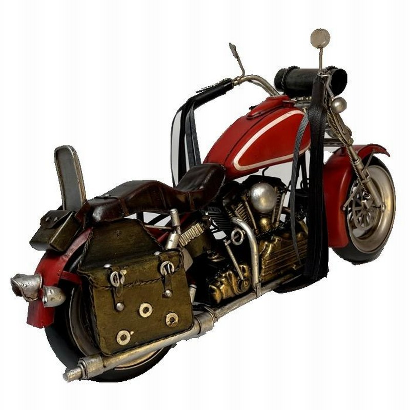 ブリキバイクオルゴール 希少！TSUKAブリキバイク オルゴール(ゴッドファーザー)レトロ