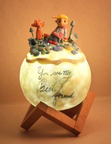 藍牙音響人物角色星球密語燈,獨一無二客製化,(只寄香港)