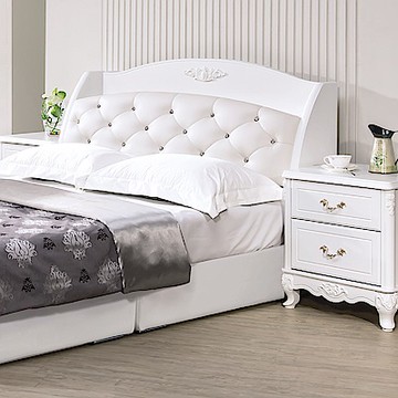 AS DESIGN雅司家具-西莉亞歐風5尺床頭-152*30*103cm