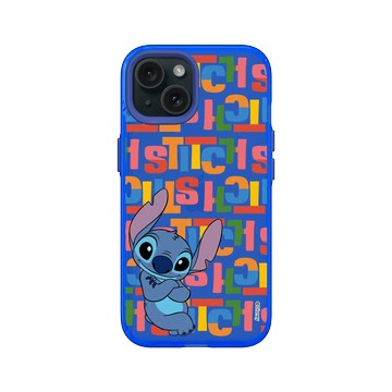 iPhone 15 Clear 激光藍 - 迪士尼-史迪奇 Disney Stitch - 史迪奇 - 史迪奇與史迪奇