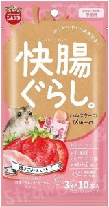 快腸ぐらし ハムスターのぴゅーれ 鶏ささみ＆いちご １０本