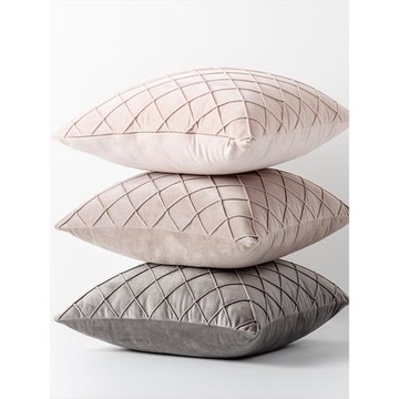 M.life 北歐ins天鵝絨抱枕抱枕套客廳沙發靠墊酒店樣板間床頭靠枕