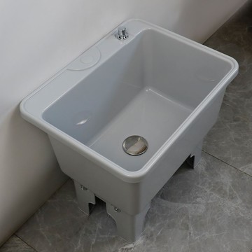 優樂悅~拖把池陽臺高腳拖把盆衛生間家用墩布池拖布池移動洗地盆水池水槽