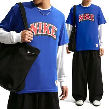 Nike As U Nsw Tee Lse Bball Dunk 男款 藍色 Logo T恤 短袖 IM9340-417