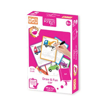 香港 Learning Kitds - 藝術系列-汽車繪畫認知遊戲