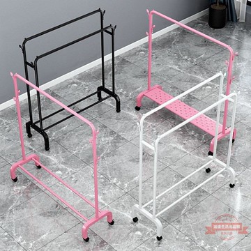 掛衣服架子簡易衣帽架落地臥室內晾衣架宿舍家用掛衣架涼衣服桿子