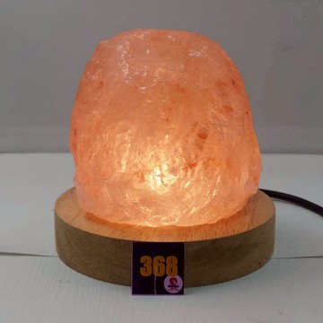 ¤臻藏館¤【星辰晶影】『 NO.368 』天然自然型圓形USB鹽燈『玫瑰晶化 ¤USB鹽燈喜馬拉雅山天然『晶化』玫瑰岩鹽