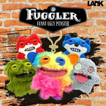 E哥❤現貨 正版 fuggler 大牙齒 放克牙寶 掛件 放克牙寶 醜萌怪物 公仔 毛絨鑰匙扣 預售