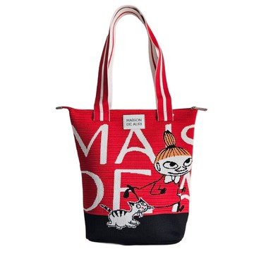 【Maison De Auri】Jumbo 大提包 厚針織 SAC Moomin: Little My 小不點