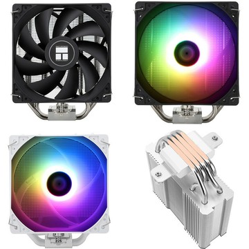 高效散熱 工業風扇 小型軸流風機 控制箱/機殼散熱利民 AX120 R SE CPU風冷散熱器 AGHP逆重力熱管支持LGA1700/AM5