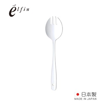 日本高桑金屬 日製白琺瑯咖哩叉子-2入