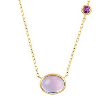 【Moriarty Jewelry】經典浪漫 - 日本18K  紫水晶項鍊