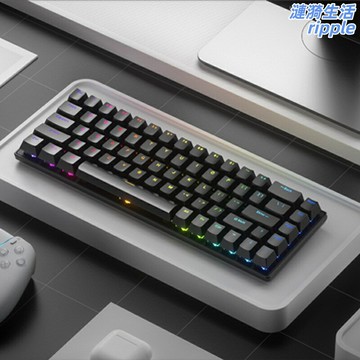 【68鍵小鋼炮】機械鍵盤 遊戲鍵盤 辦公鍵盤 有線鍵盤 客製化鍵盤 小鍵盤 熱插拔軸體 PBT鍵帽 商務遊戲兩用 小批量定製
