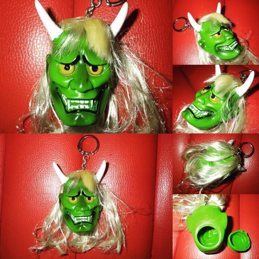 ビンテージ☆ヨネザワ☆般若☆ソフビ☆コインケース☆駄玩具