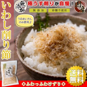  いわし削り節 ふわっふわ削り（ 国産 干物 無添加 ）25g 削り節 出汁 だし 干物セット