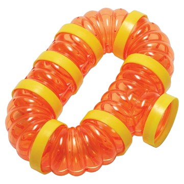 SANKO WILD 寵物鼠套裝接管環狀式 適用於外徑50mm接管  橘色  1個