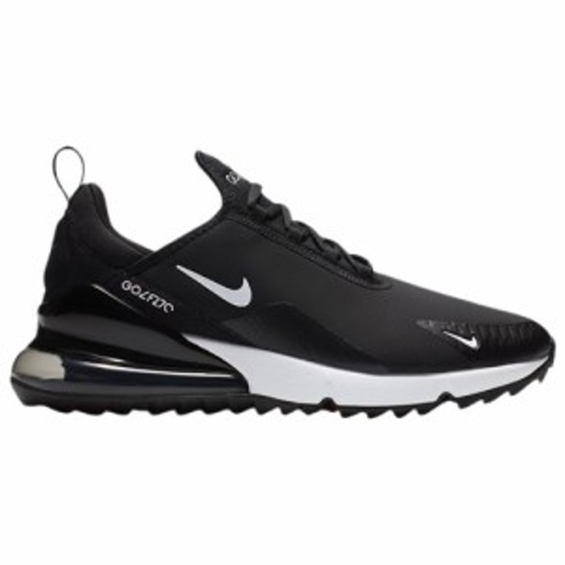 ナイキ メンズ ゴルフ シューズ Nike Air Max 270 Golf Shoes - Black ...