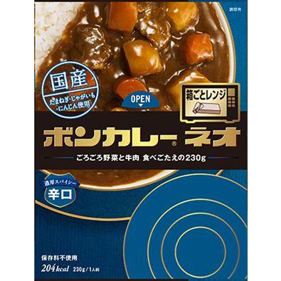 送料無料  大塚食品 ボンカレーネオ 濃厚スパイシーオリジナル辛口 230g×30個