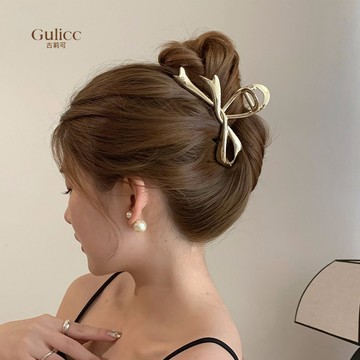 【Gulicc】古莉可 髮夾 日韓蝴蝶結飄帶髮夾
