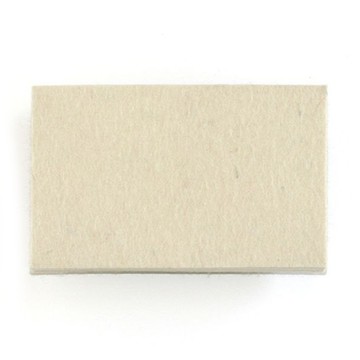 DECOSARANG 羊毛刮板 韓國製造 貼膜施工用  13 x 8 x 1.8cm  米色