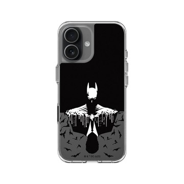 iPhone 17 Clear Case（相機按鈕） 透明 - Batman 蝙蝠俠 - 布魯斯/蝙蝠俠