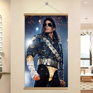 暢銷熱賣🔔麥可傑克森周邊 海報鑰匙圈馬克杯 King of Pop 紀念收藏 邁克爾傑克遜超高清修復照片掛畫搖滾音樂之