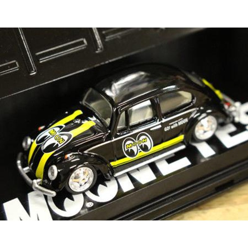 ムーンアイズ ミニカー ワーゲン ビートル VW ホットロッド カスタム アメリカン雑貨 TARMAC WORKS 1/64 VW BEETLE u0026  Container | LINEショッピング