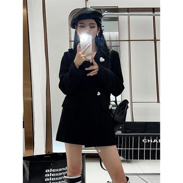 西裝外套女小個子2025春裝新款今年流行小西服高級感炸街氣質上衣