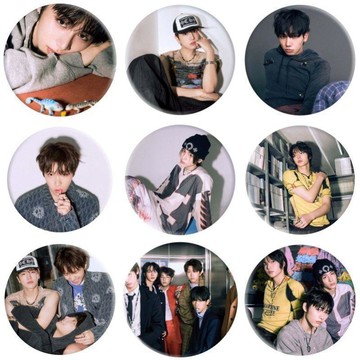 人氣新品💕韓國boynextdoor 徽章 boynextdoor 專輯  十月雜誌同款鏡子鑰匙扣  徽章  掛件 配