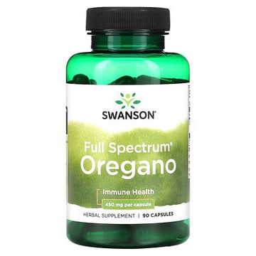 Swanson, 多面牛至葉，450 毫克，90 粒膠囊