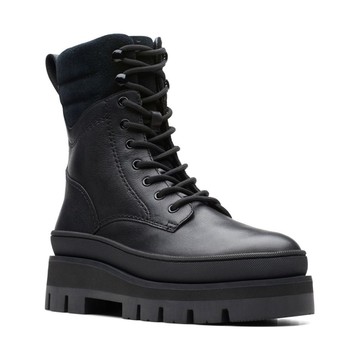 CLARKS ORIANNA2 HIKE BOOTIES 黑色女款鞋子