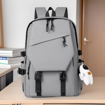 跨境日韓學生書包時尚清新文藝雙肩包大容量簡約休閑背包男女通用